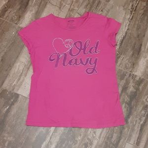 Old Navy size 14 pink top